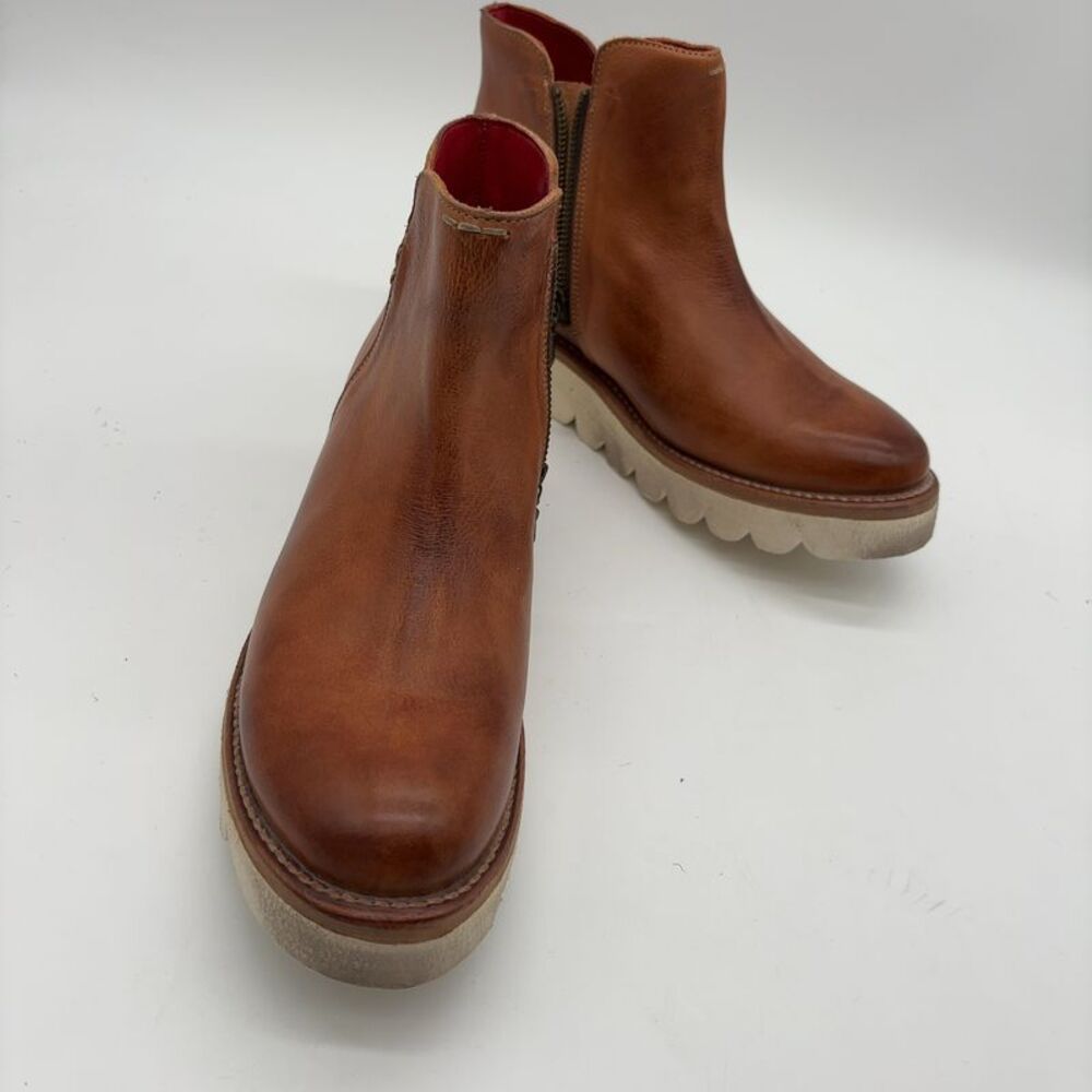 Bed Stu Leather Ankle Boots